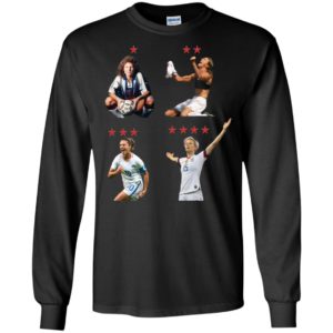 USWNT 4 World Cup Stars Long Sleeve T shirts, Hoodies