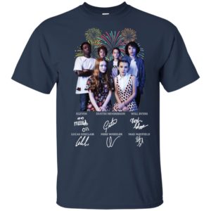 ElevenTeam Character and Sign Stranger Things 3 T Shirts