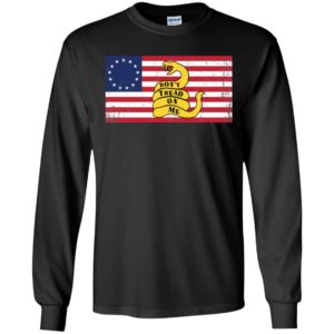 Betsy Ross Flag Don't Tread Patriot On Me Shirt