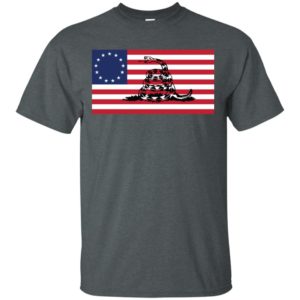 Betsy Ross and Gadsden Snake Flag Shirt