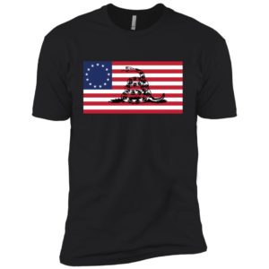 Betsy Ross and Gadsden Snake Flag Shirt