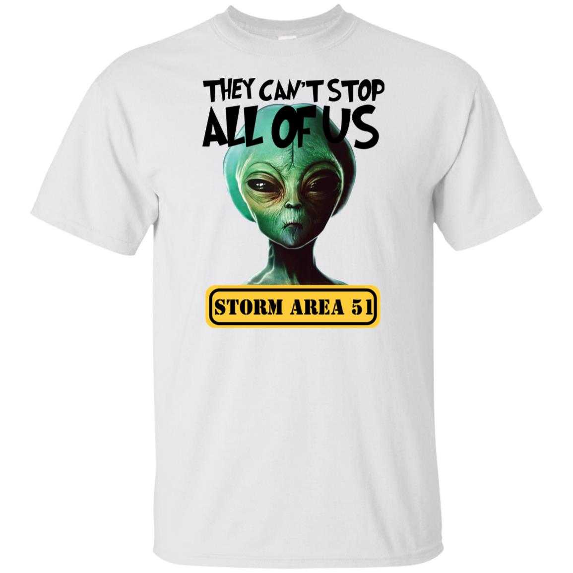Storm Area 51 They Can't Stop All of Us Running Alien Shirt image Storm Area 51 They Can't Stop All of Us Running Alien Shirt
