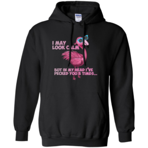 Flamingo I May Look Calm But In My Head I’ve Pecked You 3 Times Long Sleeve T shirts, Hoodies