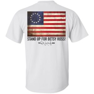 Rush Limbaugh Betsy Ross Flag Back Print image Rush Limbaugh Betsy Ross Flag Back Print