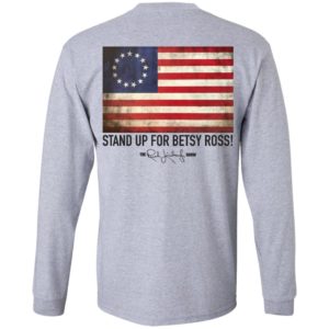 Rush Limbaugh Betsy Ross Flag Back Print image Rush Limbaugh Betsy Ross Flag Back Print