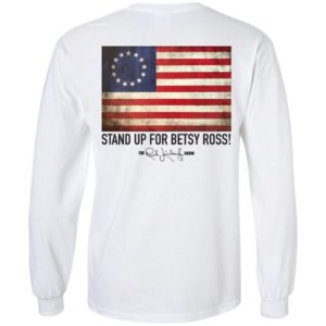 Rush Limbaugh Betsy Ross Flag Back Print image Rush Limbaugh Betsy Ross Flag Back Print