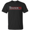 Vote Thanos 2020 Presidential Election- The Hardest Choices Require the Strongest Wills Long Sleeve T-shirts, Hoodies