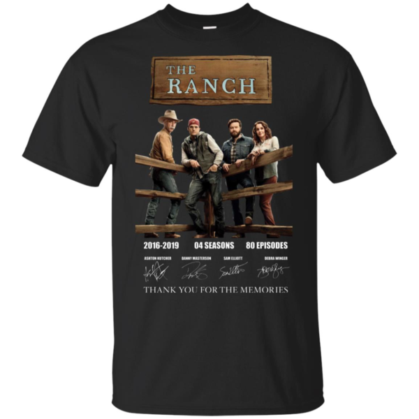 The Ranch 2016 2019 4 Seasons 80 Episodes T Shirts