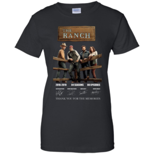 The Ranch 2016 2019 4 Seasons 80 Episodes T Shirts image The Ranch 2016 2019 4 Seasons 80 Episodes T Shirts