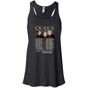 Queen and Adam Lambert 2019 Rhapsody Tour Shirt image Queen and Adam Lambert 2019 Rhapsody Tour Shirt