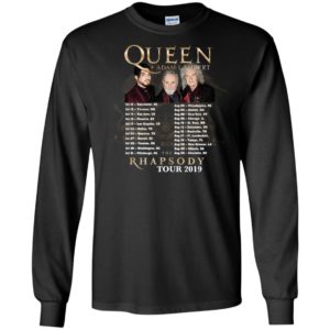 Queen and Adam Lambert 2019 Rhapsody Tour Shirt image Queen and Adam Lambert 2019 Rhapsody Tour Shirt