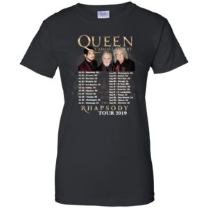 Queen and Adam Lambert 2019 Rhapsody Tour Shirt image Queen and Adam Lambert 2019 Rhapsody Tour Shirt