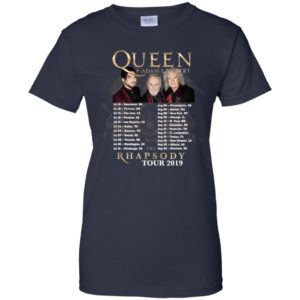 Queen and Adam Lambert 2019 Rhapsody Tour Shirt image Queen and Adam Lambert 2019 Rhapsody Tour Shirt