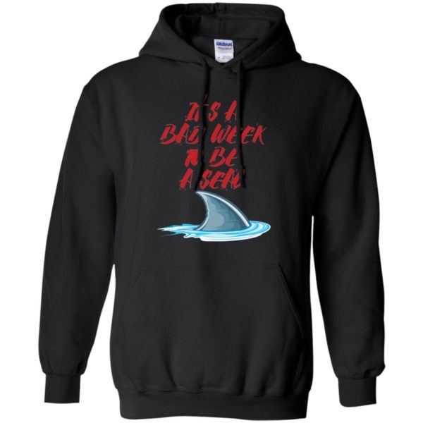 It's A Bad Week To Be A Seal Funny Shark Shirt