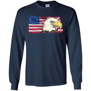 Betsy Ross 13 Star Colonies American Flag Eagle Long Sleeve T shirts, Hoodies image Betsy Ross 13 Star Colonies American Flag Eagle Long Sleeve T shirts, Hoodies