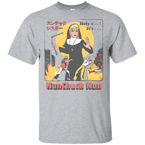 Nunchuck Nun Tarantino T Shirts