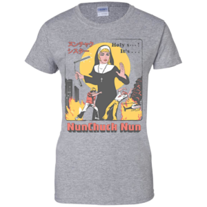 Nunchuck Nun Tarantino T Shirts