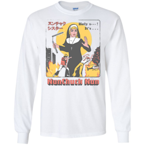 Nunchuck Nun Tarantino Long Sleeve T shirts, Hoodies