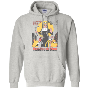 Nunchuck Nun Tarantino Long Sleeve T shirts, Hoodies