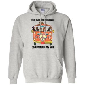 On A Dark Desert Highway Cool Wind in My Hair Dachshund Long Sleeve T shirts, Hoodies image On A Dark Desert Highway Cool Wind in My Hair Dachshund Long Sleeve T shirts, Hoodies