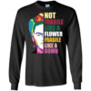 Frida Kahlo-Not Fragile Like A Flower Fragile Like A Bomb Long Sleeve T-shirts, Hoodies