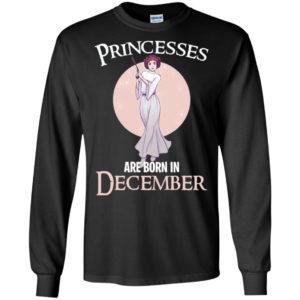 Leia Organa Princesses Are Born In December Shirt image Leia Organa Princesses Are Born In December Shirt
