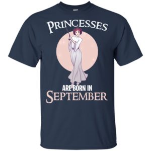 Leia Organa Princesses Are Born In September Shirt