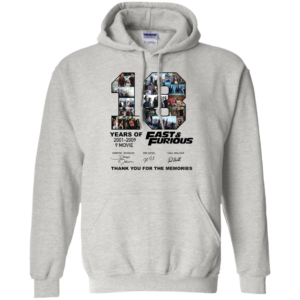 18 Years of Fast & Furious 2001 2019 Long Sleeve T shirts, Hoodies