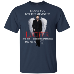 Thank You For The Memories Lucifer Tom Ellis T Shirts