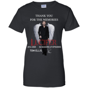 Thank You For The Memories Lucifer Tom Ellis T Shirts