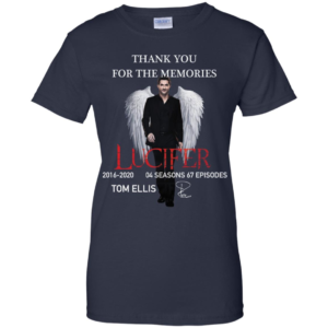 Thank You For The Memories Lucifer Tom Ellis T Shirts