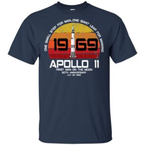 Apollo 11 50th Anniversary Moon Landing 1969 T Shirts