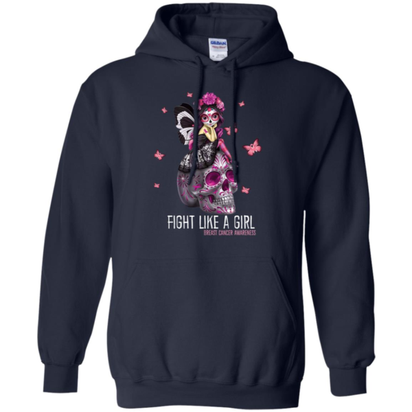 Fight Like a Girl Breast Cancer Awareness Long Sleeve T shirts, Hoodies