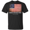 Rush Limbaugh Betsy Ross Flag Black T-Shirt