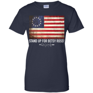 Rush Limbaugh Betsy Ross Flag Black T Shirt image Rush Limbaugh Betsy Ross Flag Black T Shirt