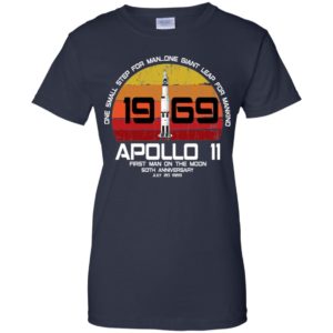 Apollo 11 50th Anniversary Moon Landing 1969 T Shirts