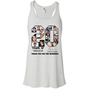 20 Years Of Cameron Boycae 1999 2019 Thank You For The Memories Shirt