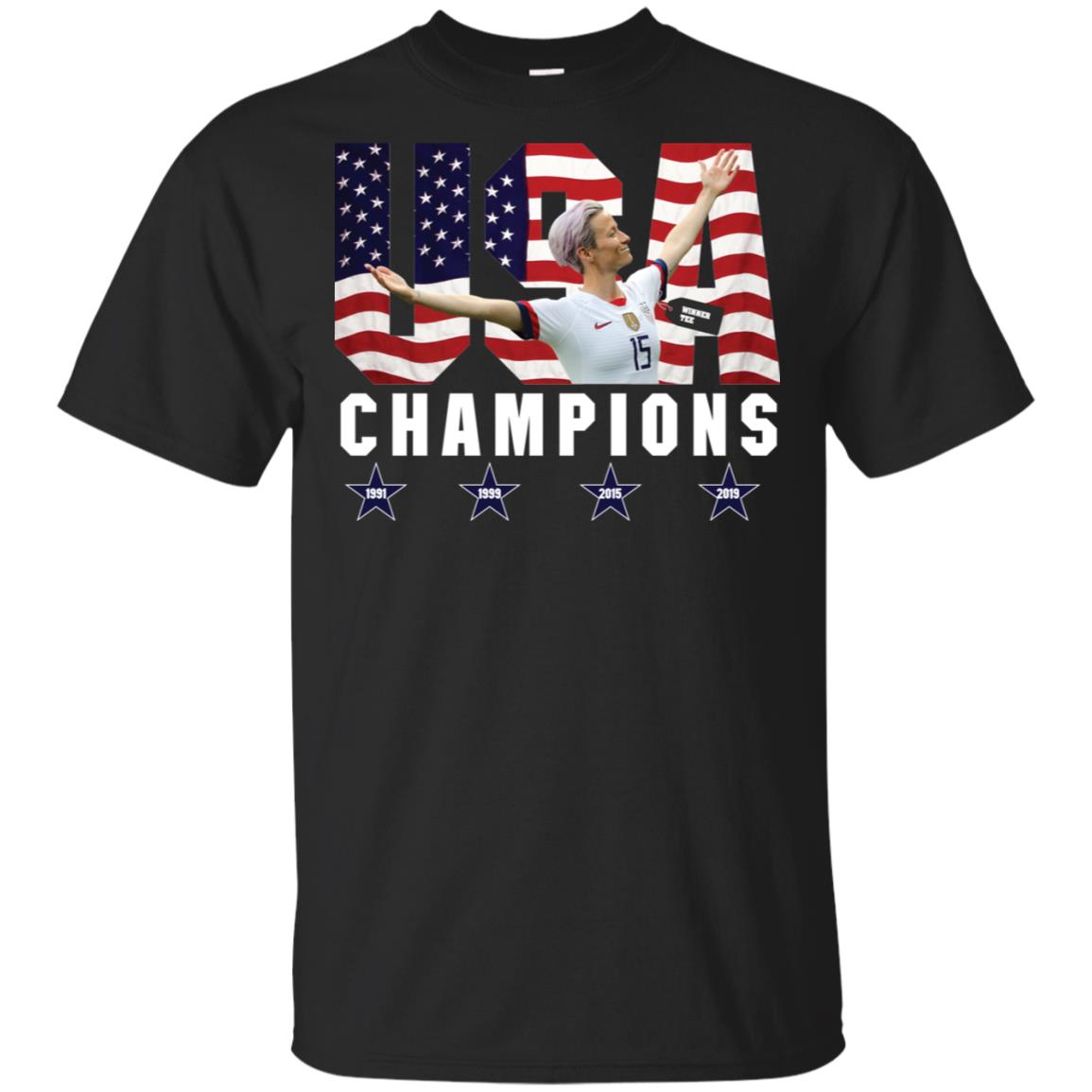 Megan Rapinoe 15 USA Womens Soccer Champions T Shirts image Megan Rapinoe 15 USA Womens Soccer Champions T Shirts