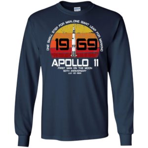 Apollo 11 50th Anniversary Moon Landing 1969 Long Sleeve T shirts, Hoodies