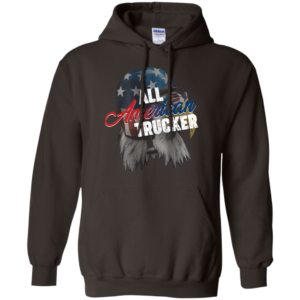 All American Trucker 4th of July Eagle Sunglasses Truck Driver Father Long Sleeve T shirts, Hoodies