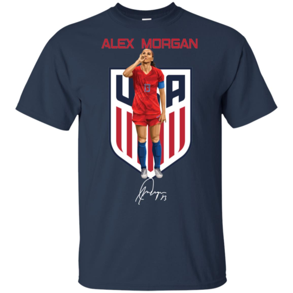 Alex Morgan Sipping Tea Signature T Shirts