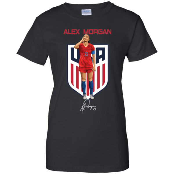 Alex Morgan Sipping Tea Signature T Shirts