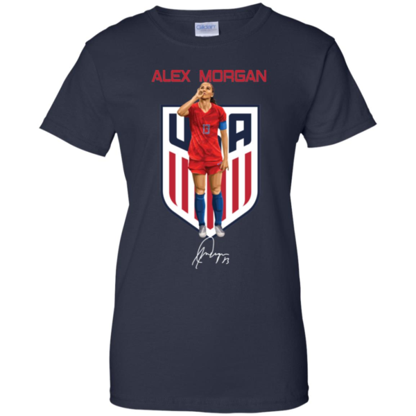 Alex Morgan Sipping Tea Signature T Shirts