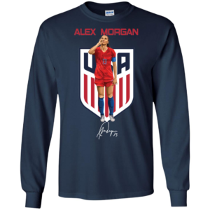 Alex Morgan Sipping Tea Signature Long Sleeve T shirts, Hoodies