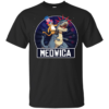 Meowica American Flag Cat T Rex Dinosaur 4th of July Men’s And Women’s T-Shirts