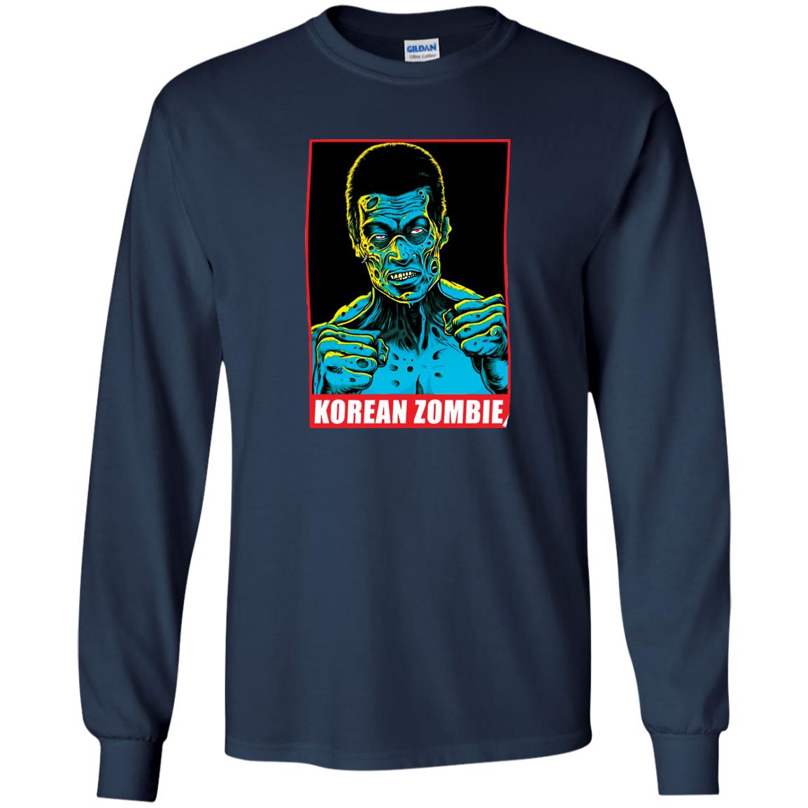 Korean Zombie Long Sleeve T shirts, Hoodies image Korean Zombie Long Sleeve T shirts, Hoodies