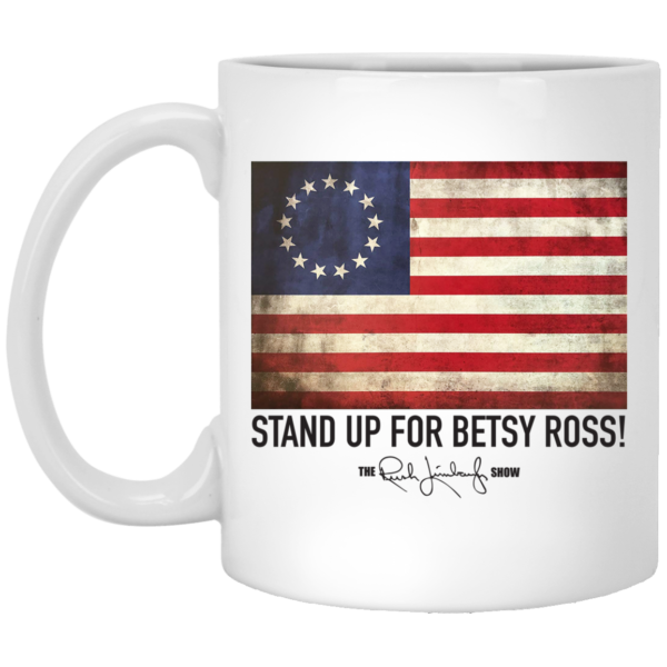 Rush Limbaugh Betsy Ross Flag Coffee Mug