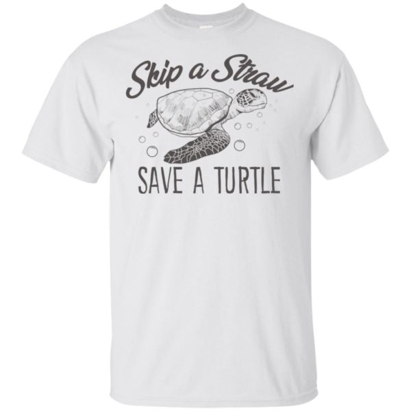 Skip a Straw Save a Turtle Tank Top