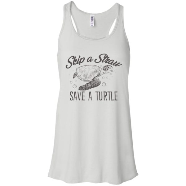 Skip A Straw Save A Turtle Shirt Save The Turtles Shirt