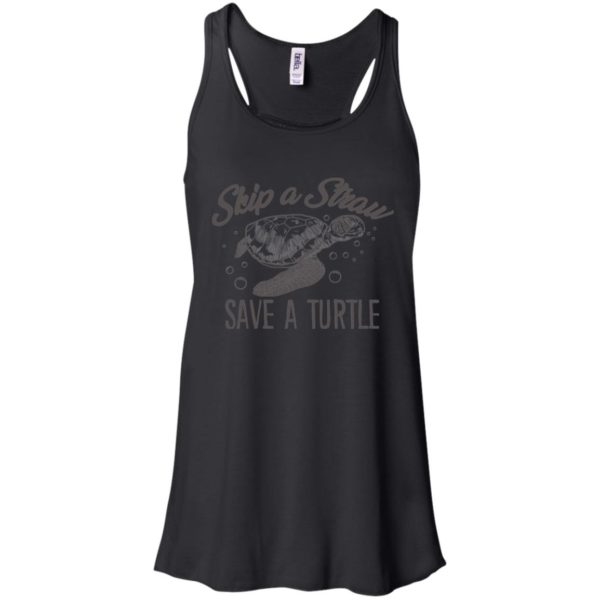 Skip A Straw Save A Turtle Shirt Save The Turtles Shirt